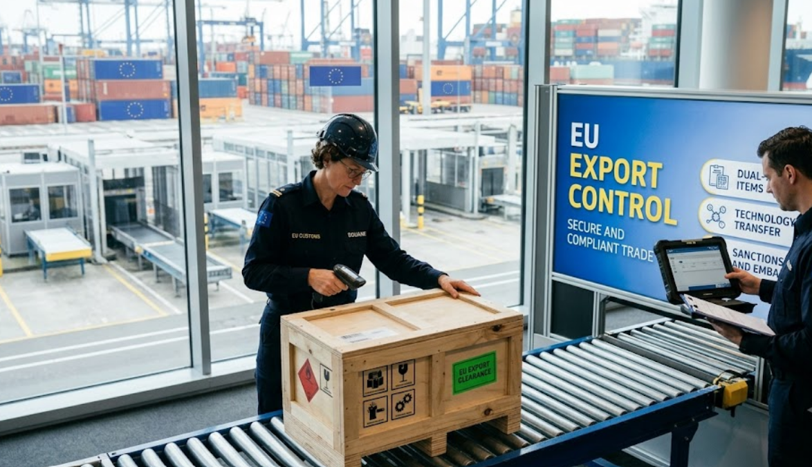 EU sanctions and dual-use export control compliance documents