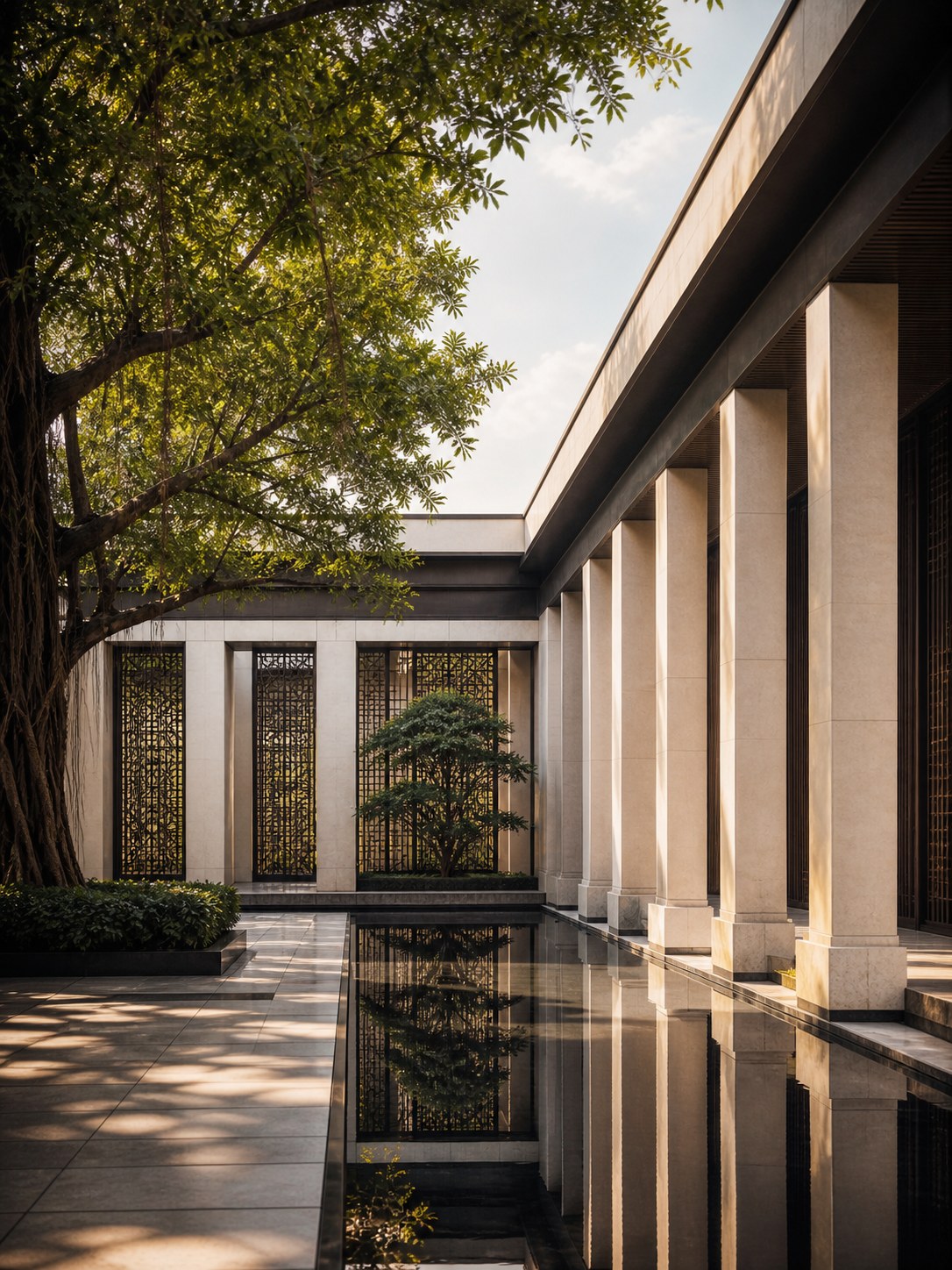 Fuzhou civic architecture representing local institutions and court context