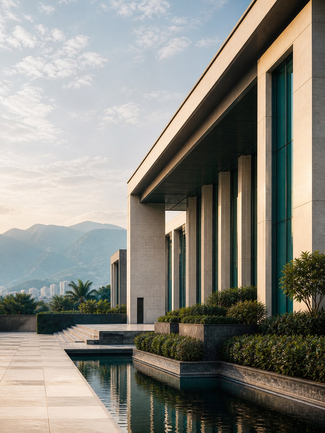 Kunming civic architecture representing local institutions and court context