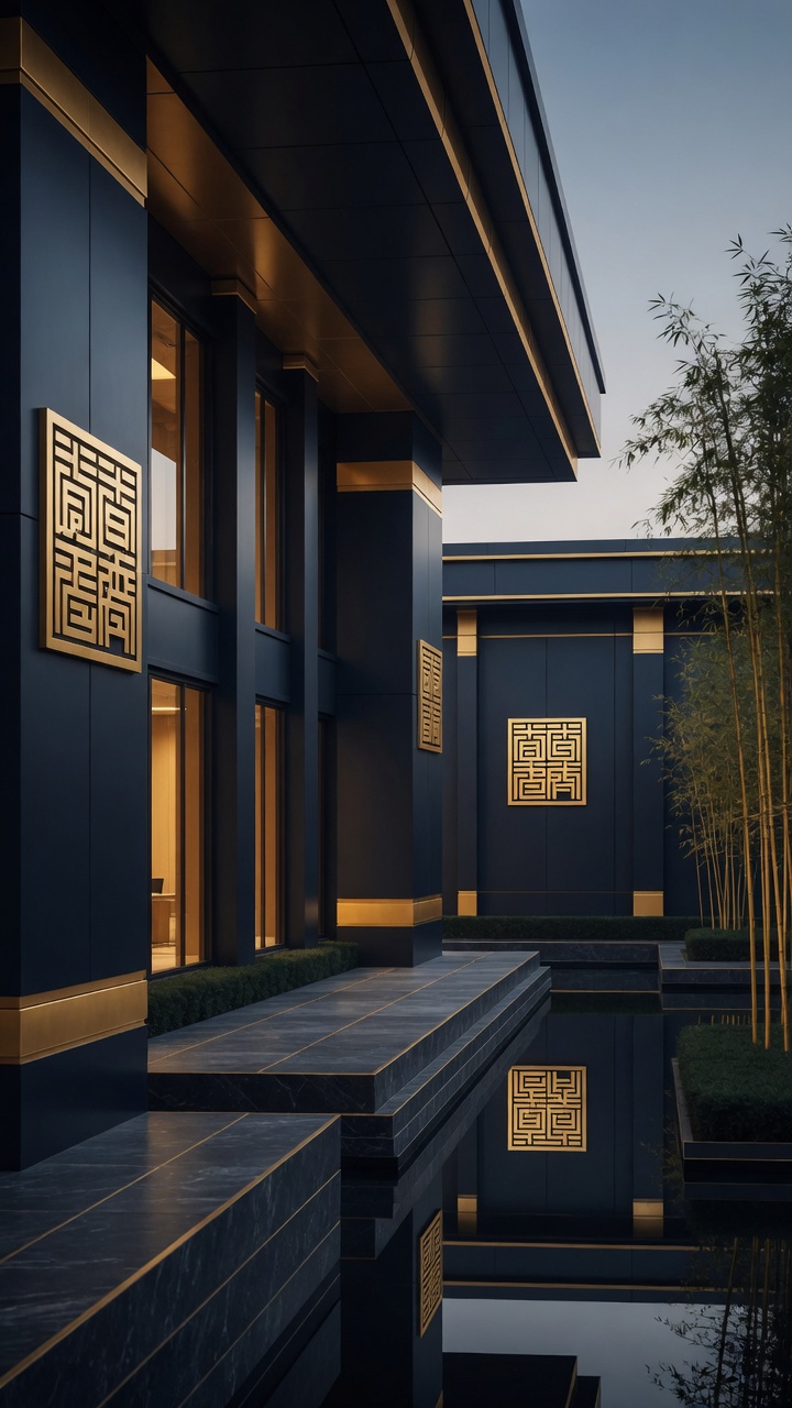 Linyi civic architecture representing local institutions and court context
