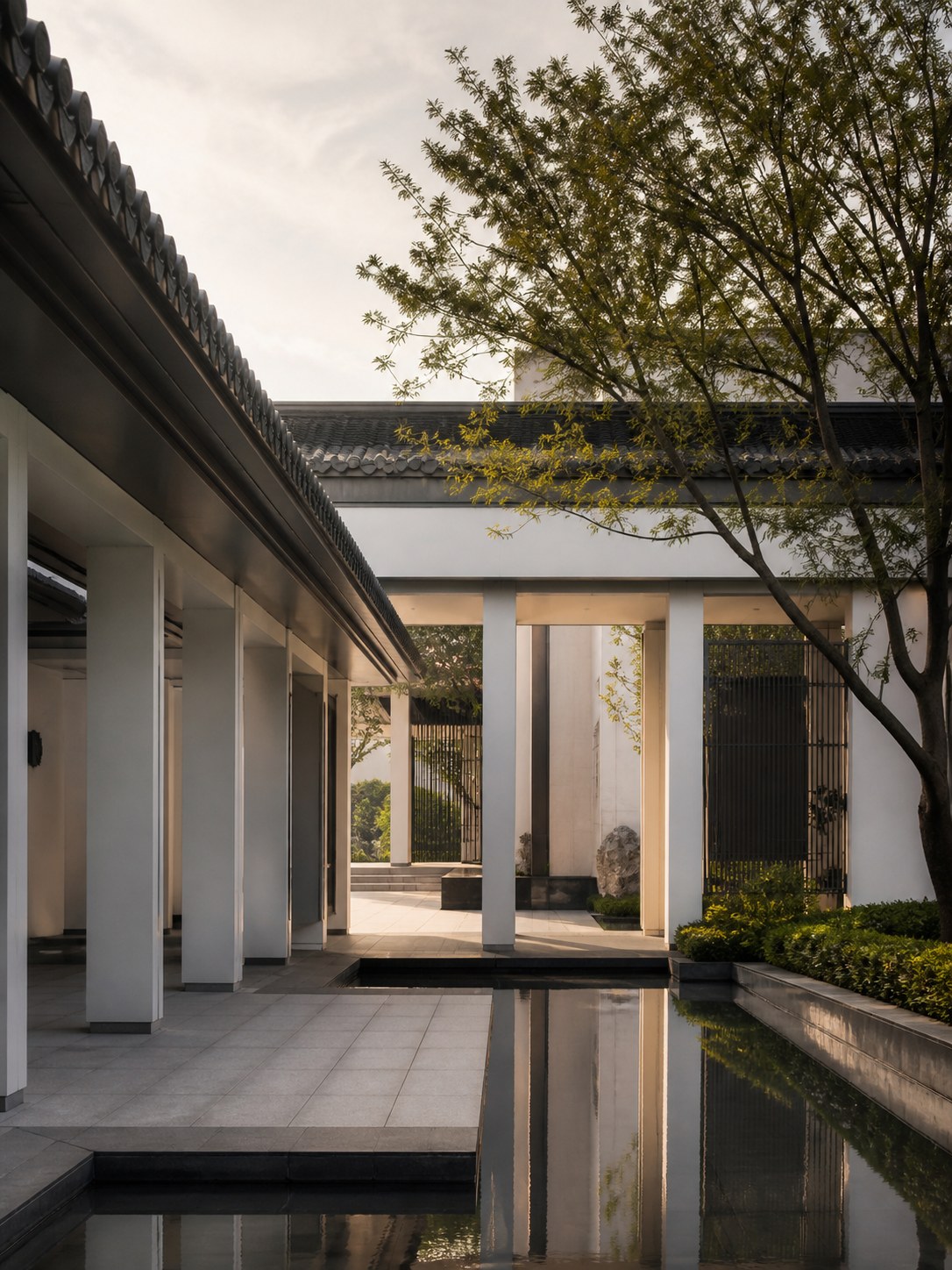 Suzhou civic architecture representing local institutions and court context