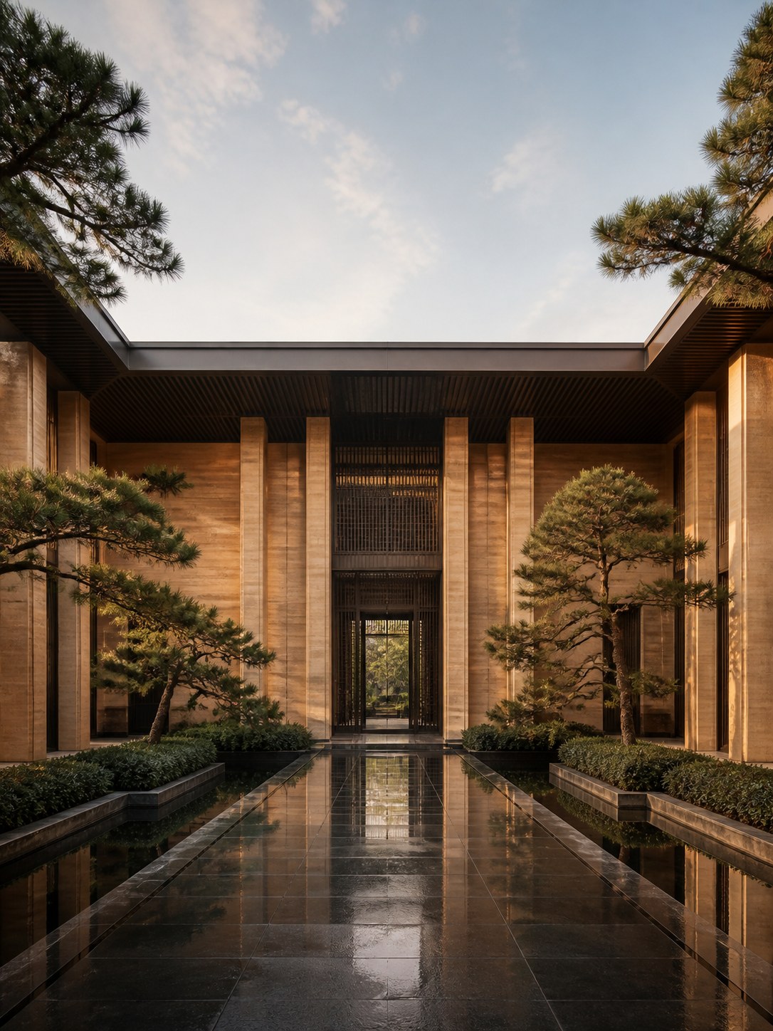 Xi'an civic architecture representing local institutions and court context