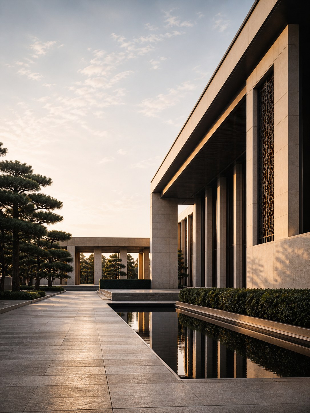 Zhengzhou civic architecture representing local institutions and court context