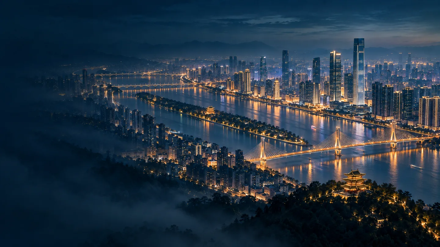 Hubei skyline