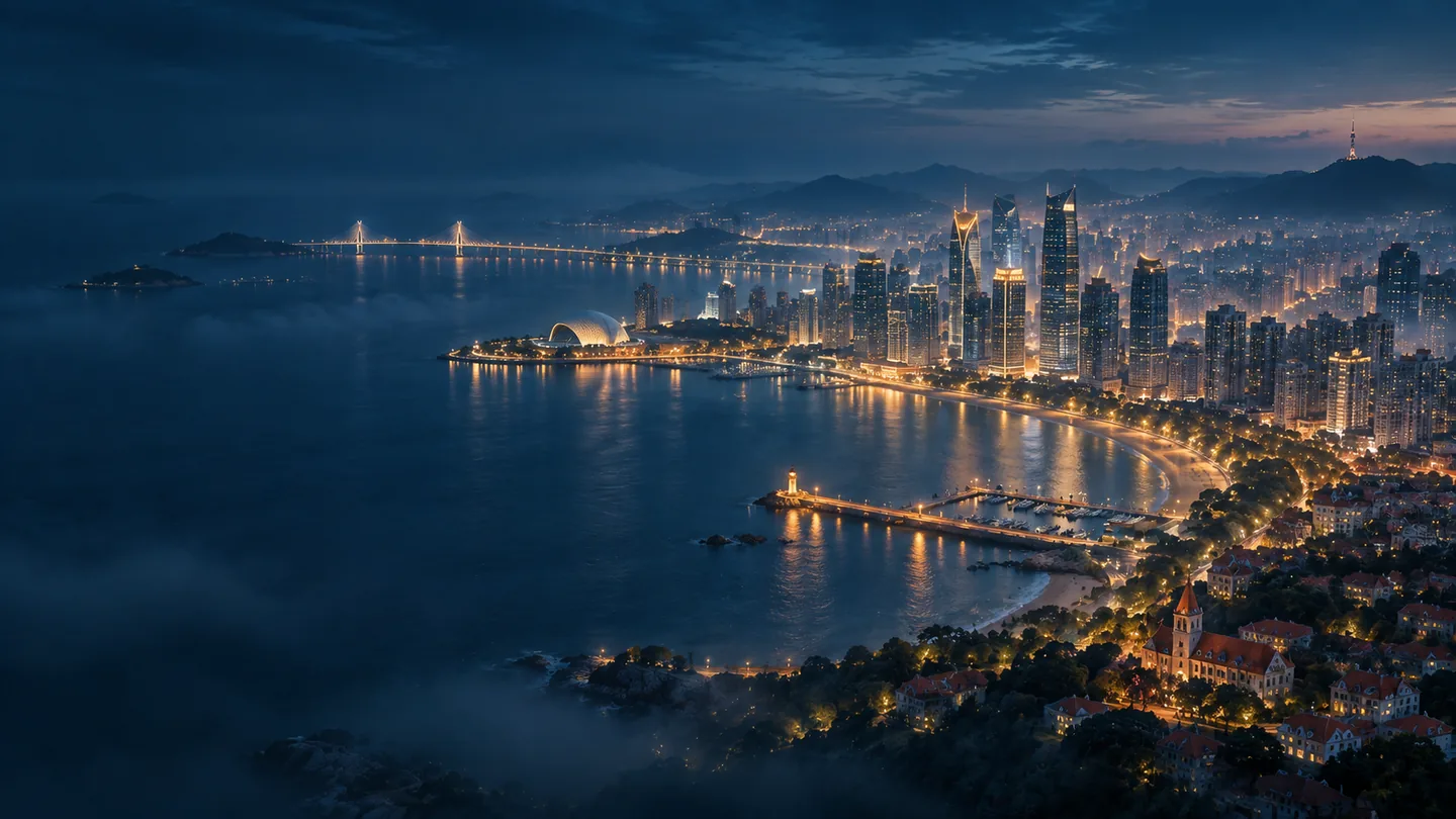 Qingdao skyline