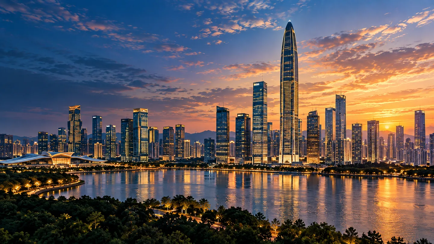 Shenzhen skyline