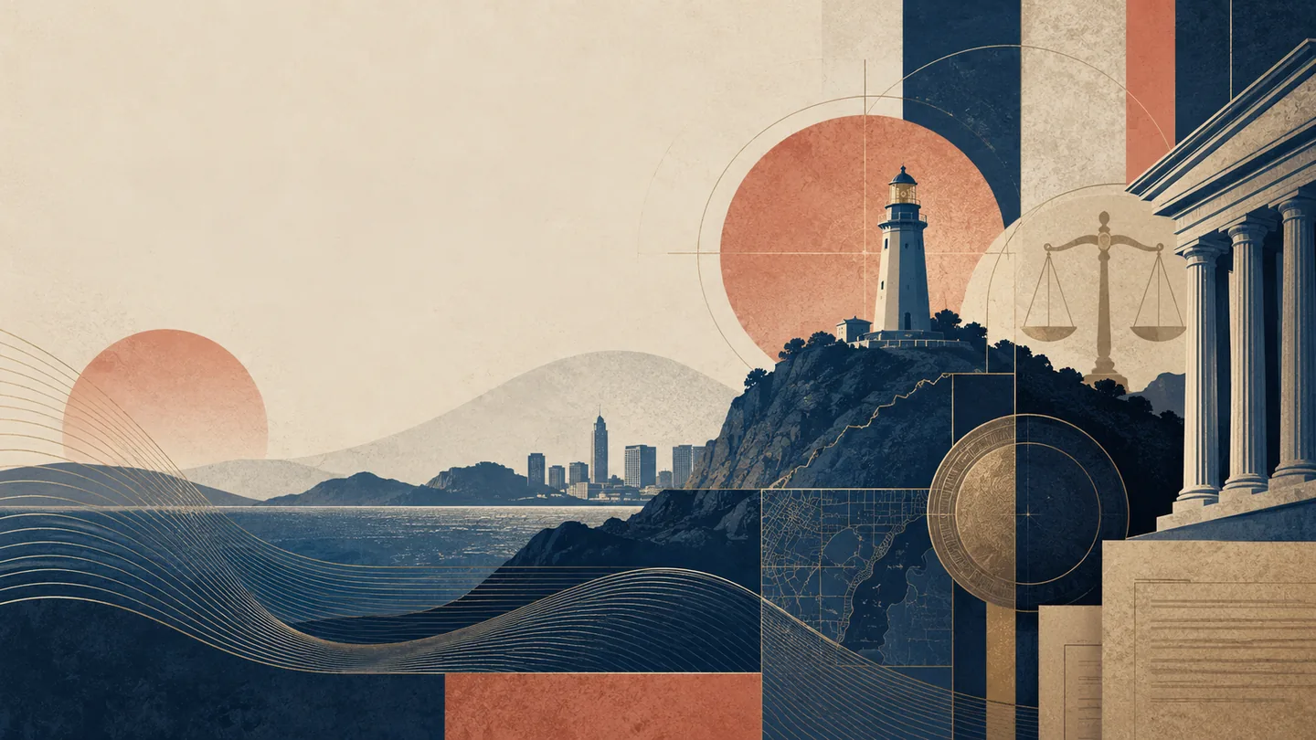 Yantai skyline