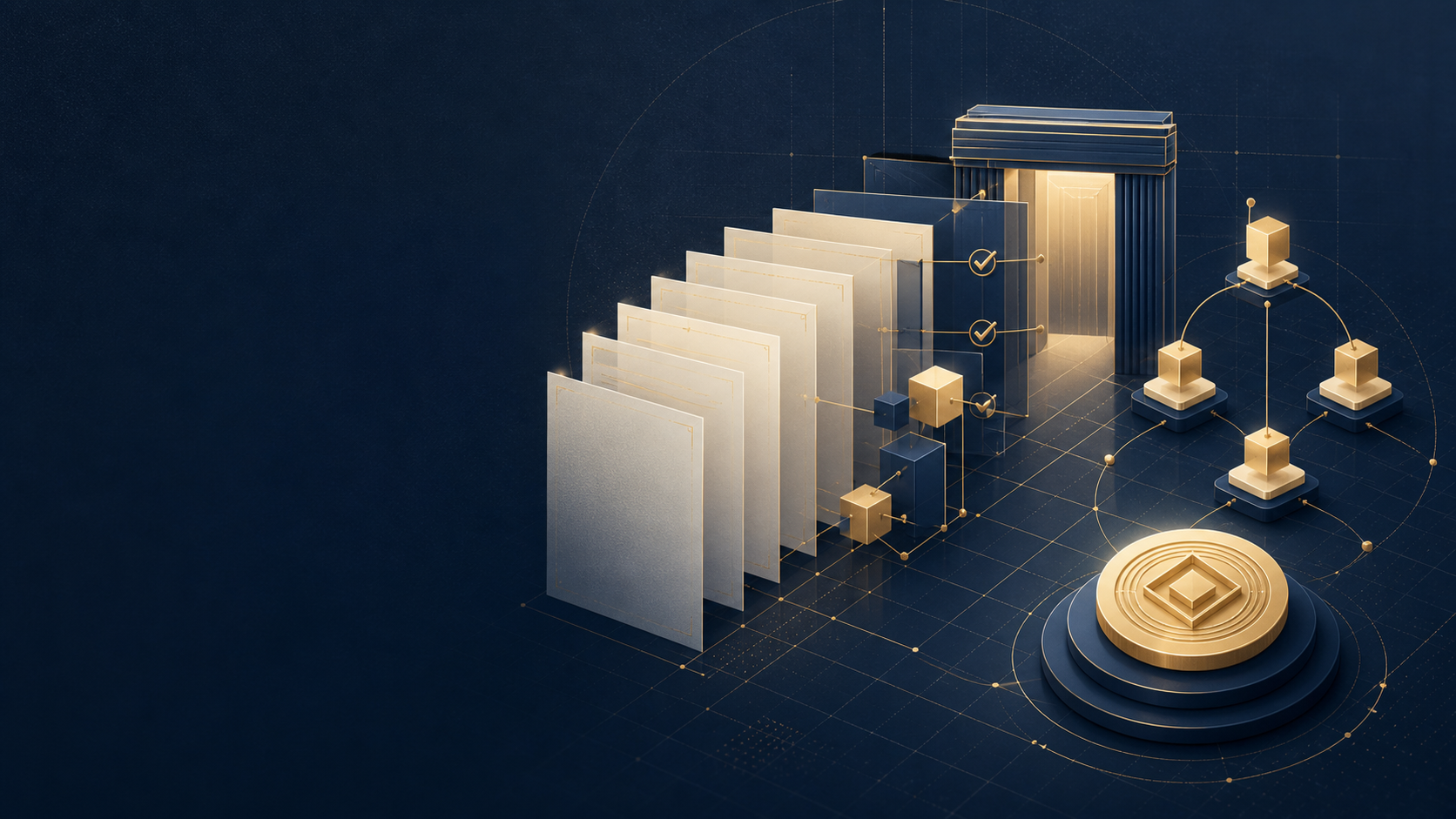 Abstract legal decision ledger for Company Registration