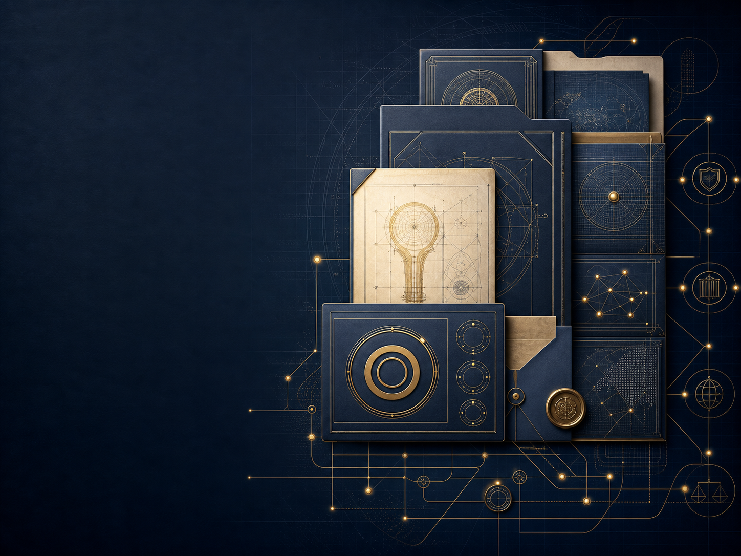 Abstract legal decision ledger for Intellectual Property