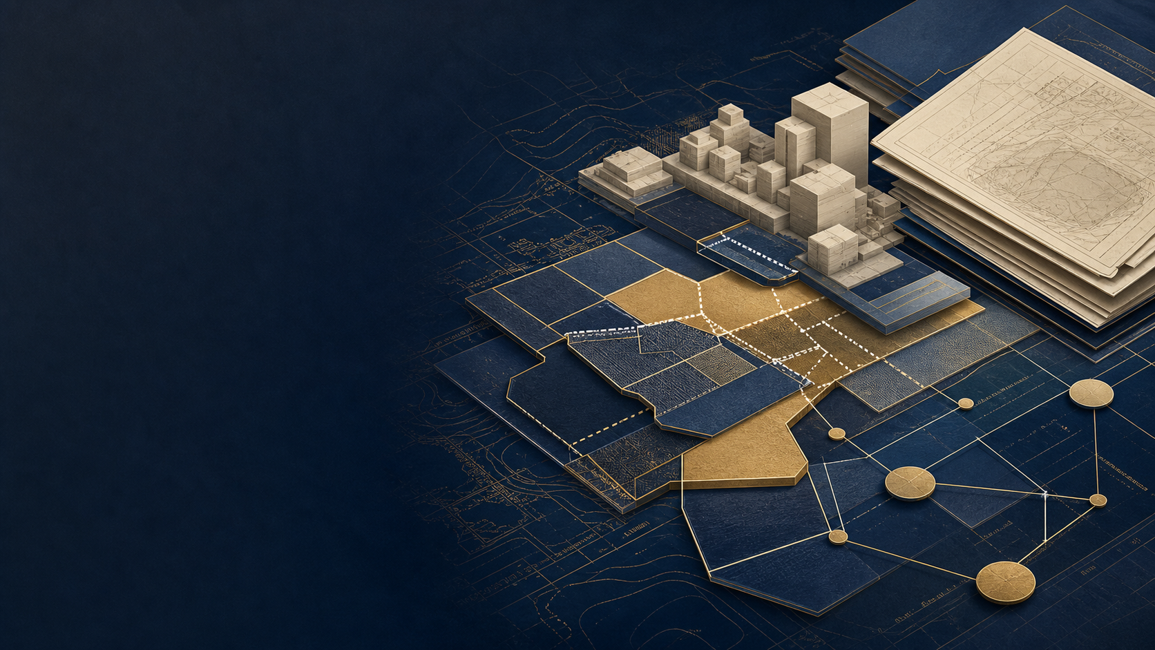 Abstract legal decision ledger for Real Property