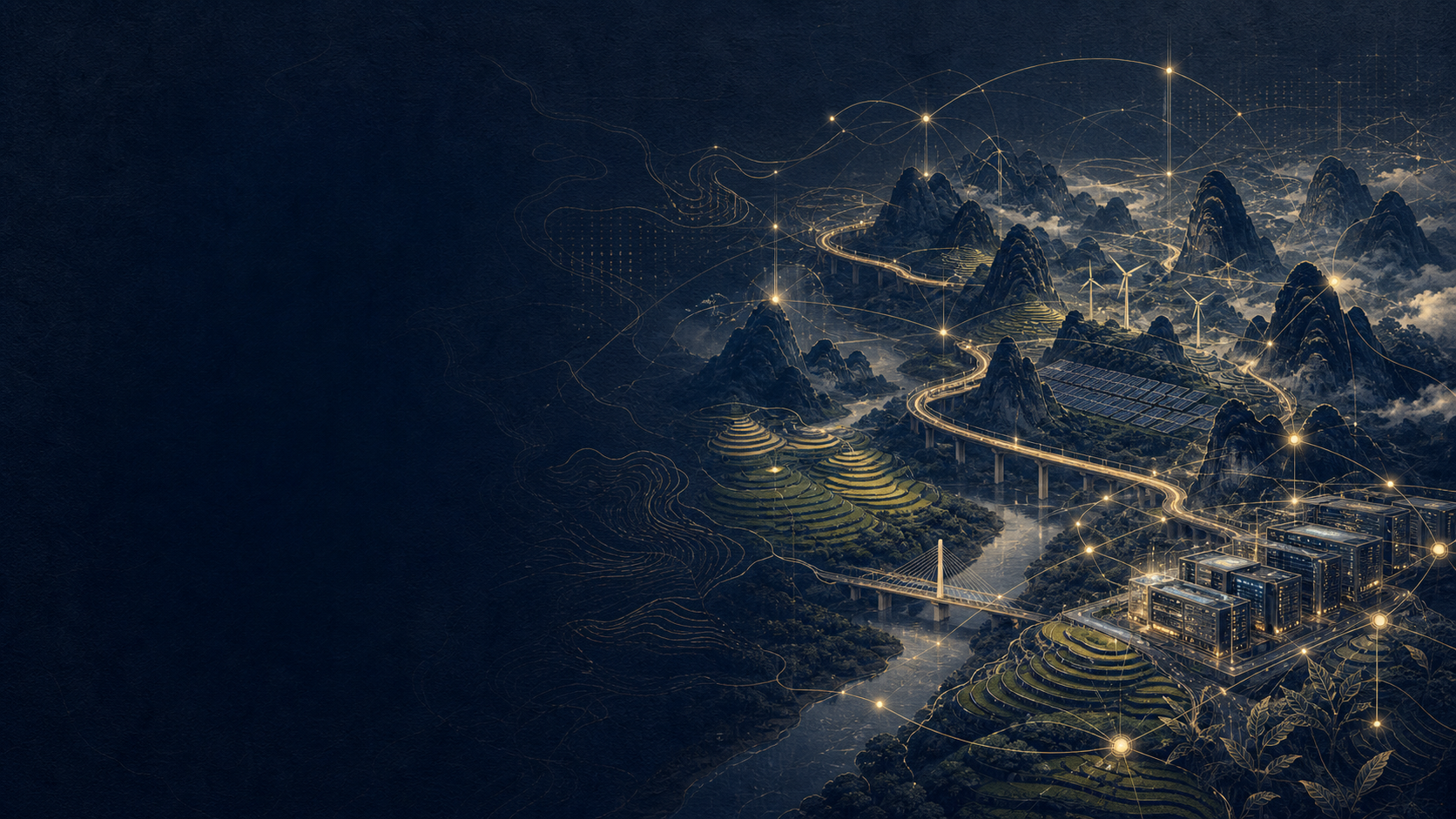 Abstract legal market atlas for Guizhou