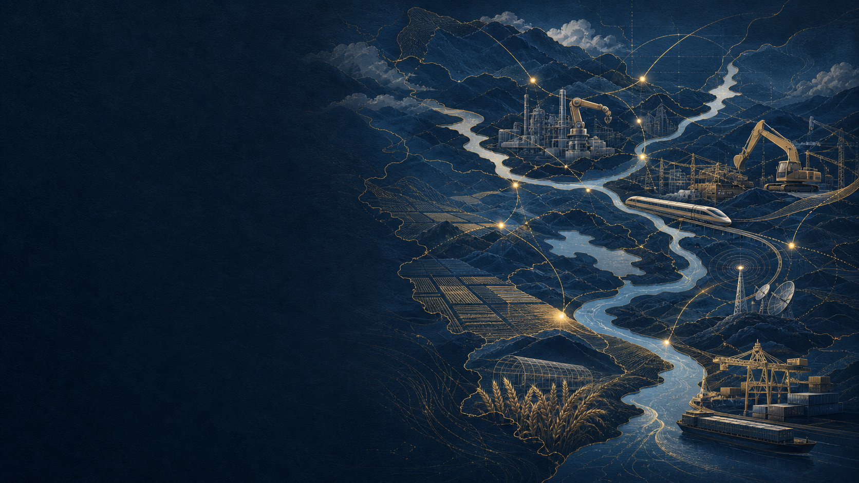 Abstract legal market atlas for Hunan