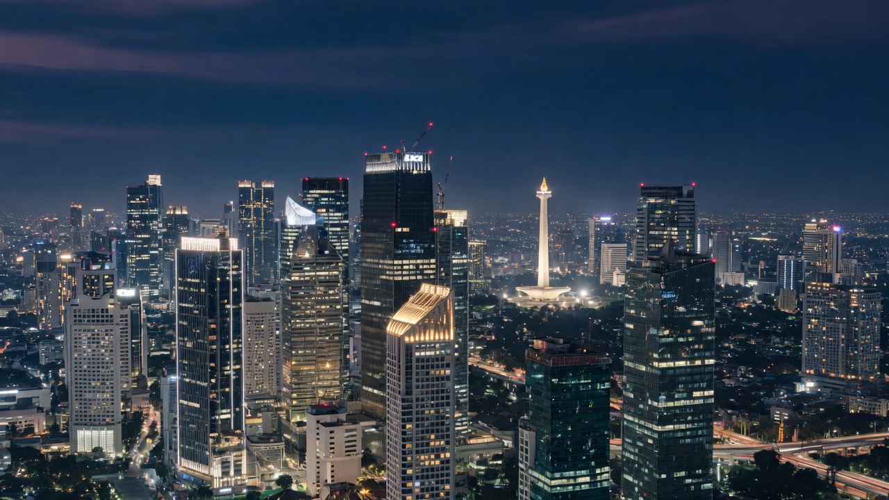 Indonesia legal corridor artwork