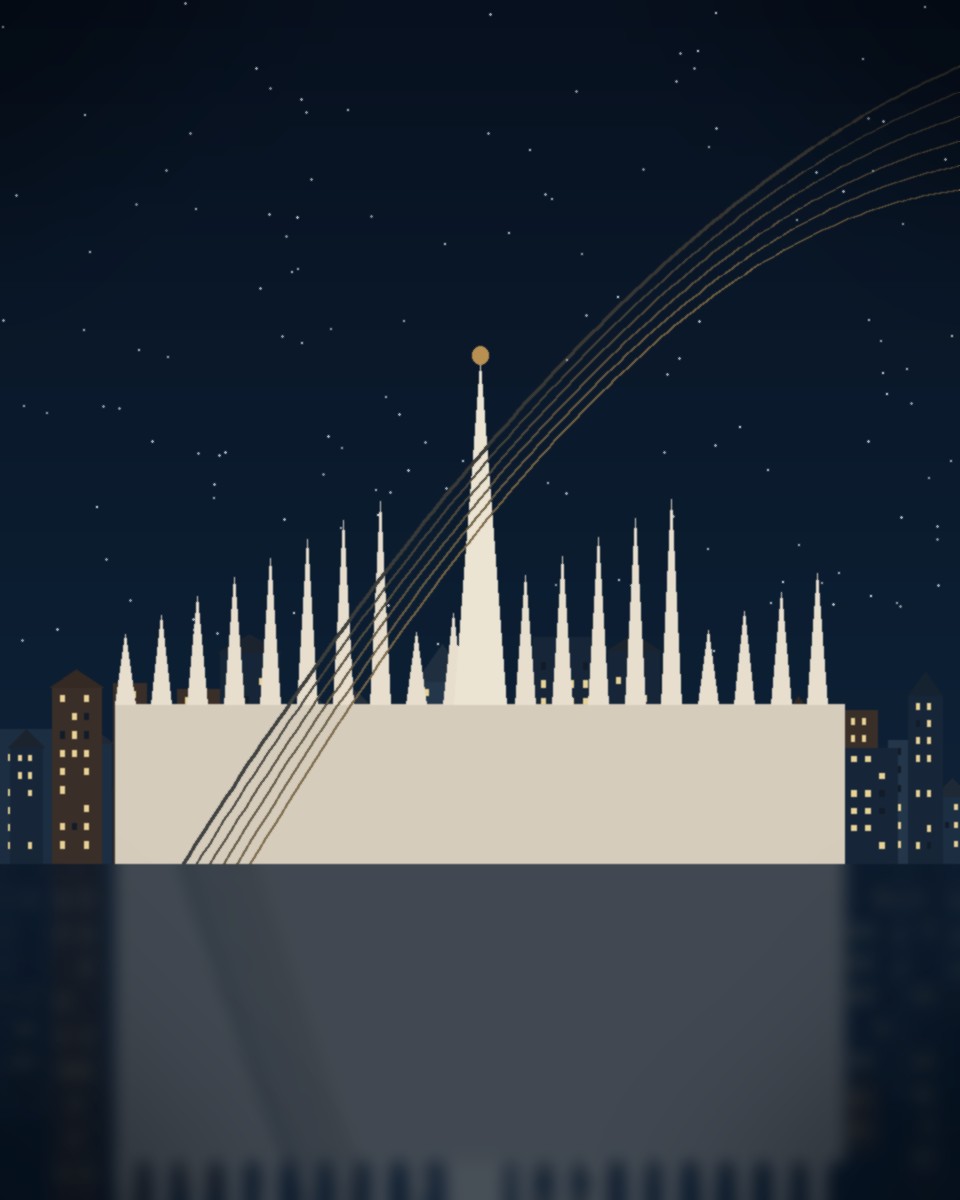 Italy legal corridor artwork