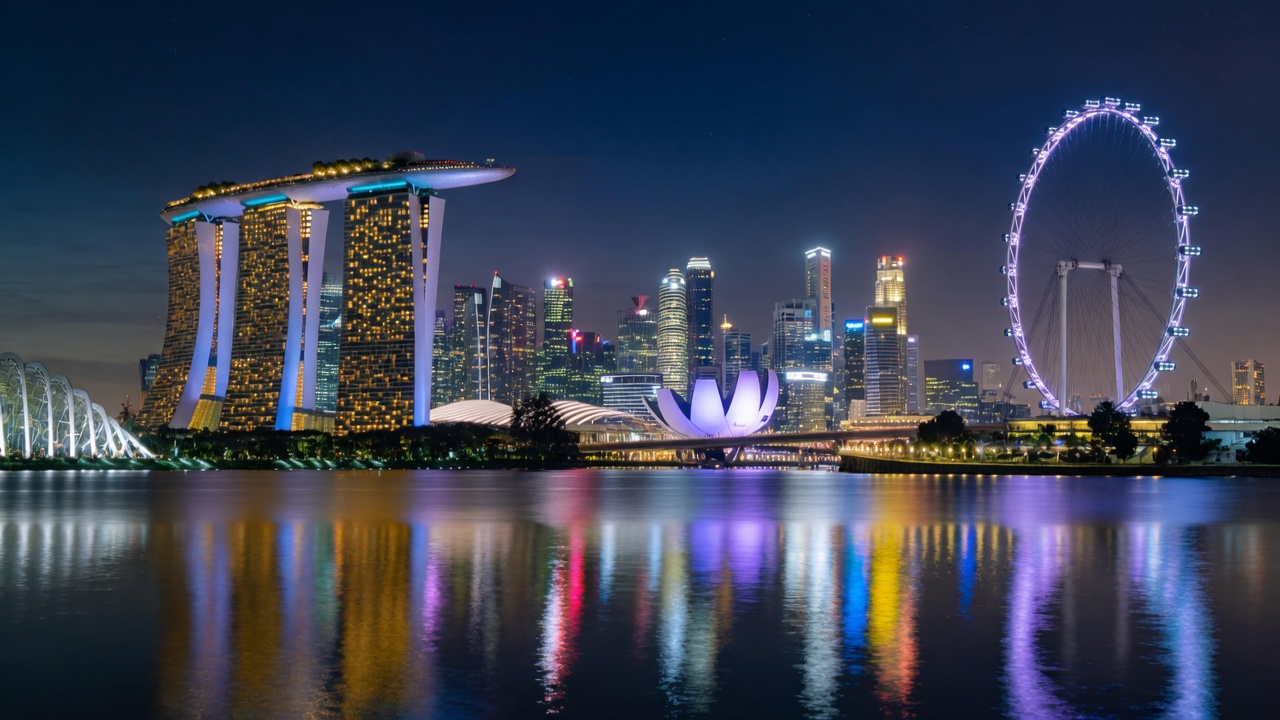 Singapore legal corridor artwork
