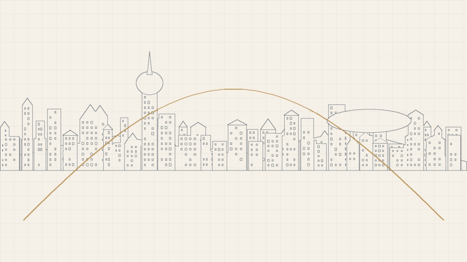 Türkiye legal corridor line-art illustration