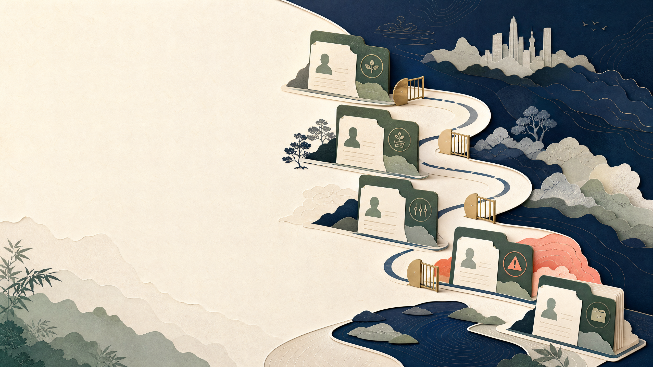 China employment route covering hiring, contracts, pay, workplace issues and termination.