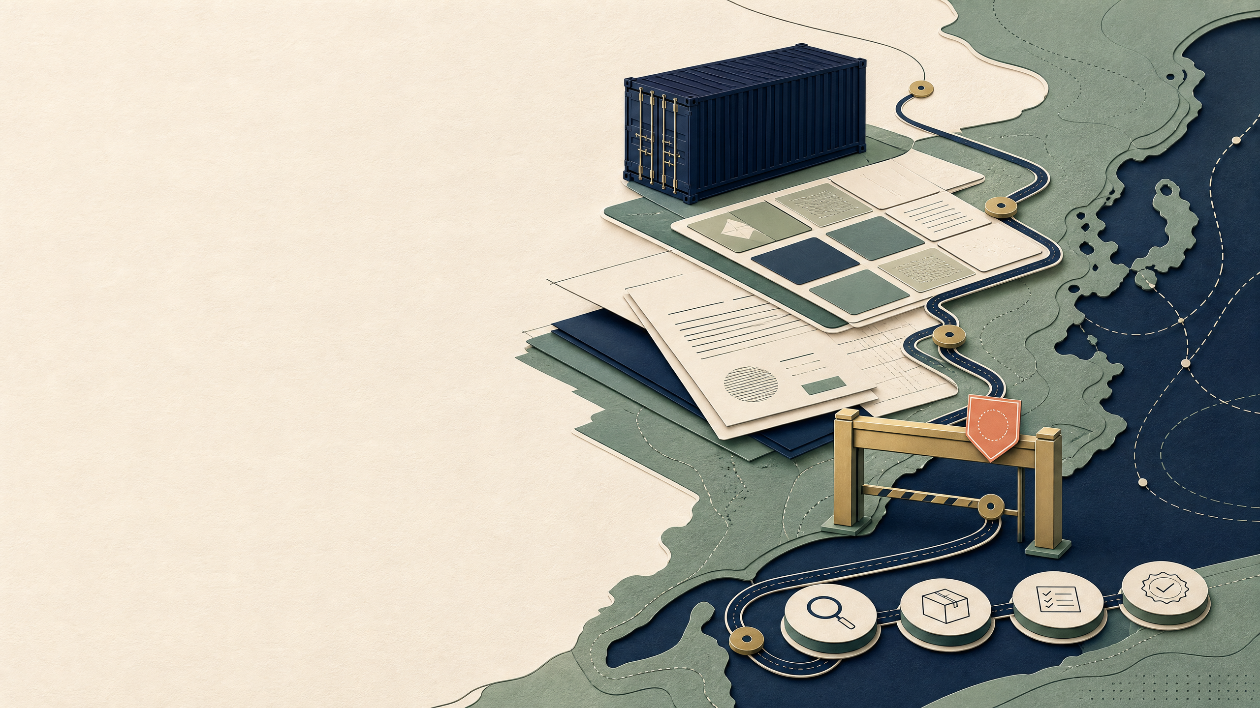 China trade and customs route covering classification, valuation, declaration and audit controls.
